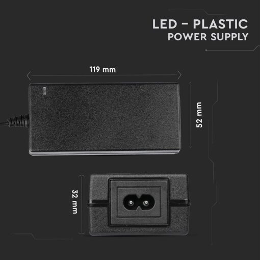 Τροφοδοτικό για LED 78W 12V IP44 Πλαστικό V-TAC – 3240