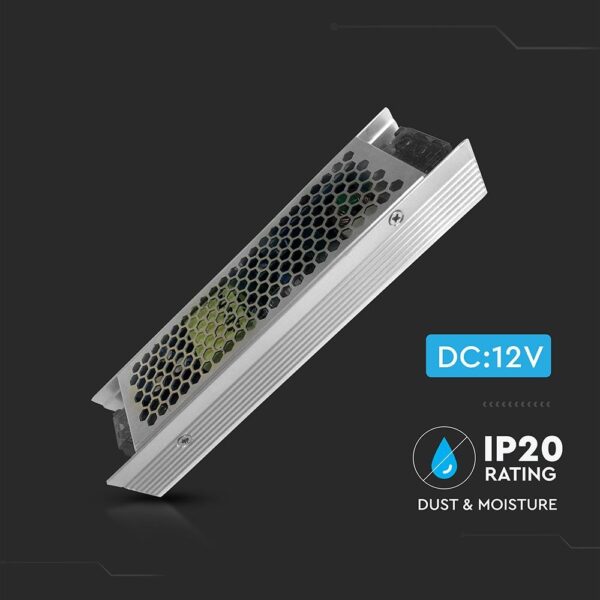 Τροφοδοτικό για LED 150W 12V IP20 Μεταλλικό V-TAC – 3244