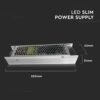 Τροφοδοτικό για LED 150W 12V IP20 Μεταλλικό V-TAC – 3244