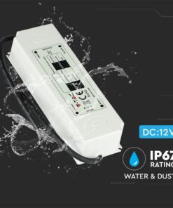 Τροφοδοτικό για LED 150W 12V V-TAC Αδιάβροχο IP67 Πλαστικό – 3248
