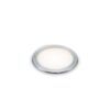 IDEAL LUX Χωνευτό Φωτιστικό Κήπου TAURUS LED 5W 3000K IP67 Ασημί Χρώματος – 325637