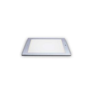 IDEAL LUX Χωνευτό Φωτιστικό Κήπου TAURUS LED 6W 3000K IP67 Ασημί Χρώματος – 325644