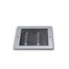 IDEAL LUX Χωνευτό Φωτιστικό Κήπου TAURUS LED 14W 3000K IP67 Ασημί Χρώματος – 325682