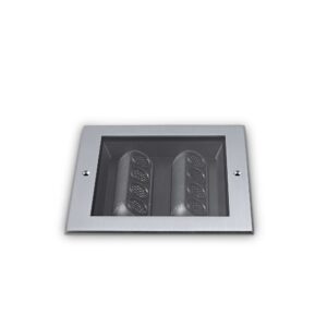 IDEAL LUX Χωνευτό Φωτιστικό Κήπου TAURUS LED 14W 3000K IP67 Ασημί Χρώματος – 325682