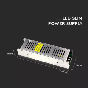Τροφοδοτικό Μεταλλικό Slim IP20 DC:24V 150W 6.5A Dimmable V-TAC – 3258