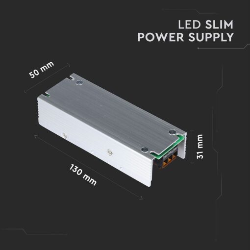 Τροφοδοτικό Μεταλλικό Slim  60W 24V V-TAC – 3261