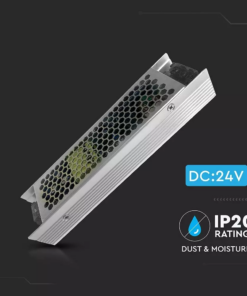 Τροφοδοτικό Μεταλλικό Slim IP20 DC:24V 120W V-TAC – 3262