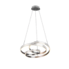 Κρεμαστό Φωτιστικό Trio Lighting  LED 60W Νίκελ Ματ Μεταλλικό Step Dimmable 7200lm  2300+3000+4000K – 326210107