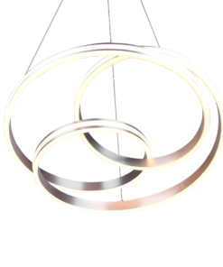 Κρεμαστό Φωτιστικό Trio Lighting LED 60W Νίκελ Ματ Μεταλλικό Step Dimmable 7200lm 2300+3000+4000K – 326210107