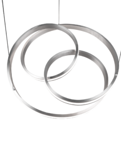 Κρεμαστό Φωτιστικό Trio Lighting LED 60W Νίκελ Ματ Μεταλλικό Step Dimmable 7200lm 2300+3000+4000K – 326210107