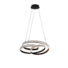 Κρεμαστό Φωτιστικό Trio Lighting  LED 60W Μαύρο Ματ Μεταλλικό Step Dimmable 7200lm  2300+3000+4000K – 326210132