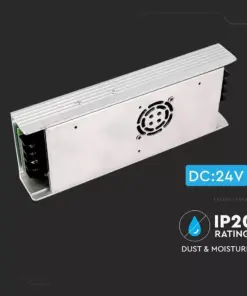 Τροφοδοτικό Μεταλλικό Slim IP20 DC:24V 350W V-TAC – 3263