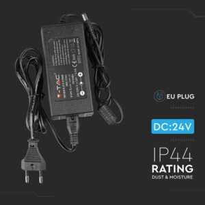 Τροφοδοτικό για LED 60W 24V IP44 Πλαστικό V-TAC – 3264