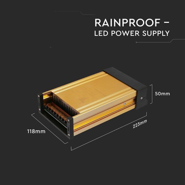Τροφοδοτικό για LED 400W 24V IP45 Μεταλλικό V-TAC – 3265
