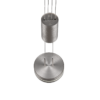 Κρεμαστό Φωτιστικό Trio Lighting  LED 9W Νίκελ Ματ Αλουμίνιο Step Dimmable 1050lm  3000K – 326510107