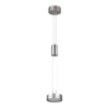 Κρεμαστό Φωτιστικό Trio Lighting  LED 9W Νίκελ Ματ Αλουμίνιο Step Dimmable 1050lm  3000K – 326510107
