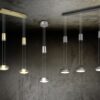 Κρεμαστό Φωτιστικό Trio Lighting  LED 9W Νίκελ Ματ Αλουμίνιο Step Dimmable 1050lm  3000K – 326510107