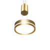 Κρεμαστό Φωτιστικό Trio Lighting  LED 9W Ορείχαλκος Αλουμίνιο Step Dimmable 1050lm  3000K – 326510108