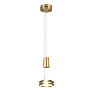 Κρεμαστό Φωτιστικό Trio Lighting  LED 9W Ορείχαλκος Αλουμίνιο Step Dimmable 1050lm  3000K – 326510108