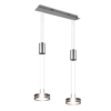Κρεμαστό Φωτιστικό Trio Lighting  LED 9W Νίκελ Ματ Αλουμίνιο Step Dimmable 1050lm  3000K – 326510207