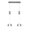 Κρεμαστό Φωτιστικό Trio Lighting  LED 9W Νίκελ Ματ Αλουμίνιο Step Dimmable 1050lm  3000K – 326510207