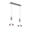 Κρεμαστό Φωτιστικό Trio Lighting  LED 9W Νίκελ Ματ Αλουμίνιο Step Dimmable 1050lm  3000K – 326510207