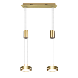 Κρεμαστό Φωτιστικό Trio Lighting  LED 9W Ορείχαλκος Αλουμίνιο Step Dimmable 1050lm  3000K – 326510208