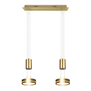 Κρεμαστό Φωτιστικό Trio Lighting  LED 9W Ορείχαλκος Αλουμίνιο Step Dimmable 1050lm  3000K – 326510208