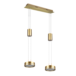 Κρεμαστό Φωτιστικό Trio Lighting  LED 9W Ορείχαλκος Αλουμίνιο Step Dimmable 1050lm  3000K – 326510208