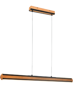 Κρεμαστό Φωτιστικό Trio Lighting LED 40W Ξύλο Φυσικό Ξύλο Dimmable 3200lm 2700 – 6000K – 326610232