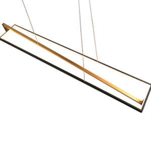Κρεμαστό Φωτιστικό Trio Lighting  LED 35W Μαύρο Ματ Μεταλλικό Step Dimmable 4100lm  2300+3000+4000K – 326810132