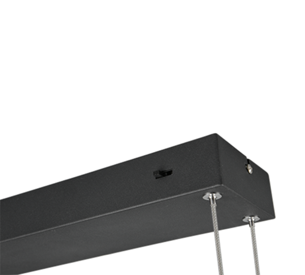 Κρεμαστό Φωτιστικό Trio Lighting  LED 35W Μαύρο Ματ Μεταλλικό Step Dimmable 4100lm  2300+3000+4000K – 326810132