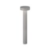 IDEAL LUX Φωτιστικό Κολωνάκι TESLA 4xG9 IP44 Γκρι Χρώματος – 326931