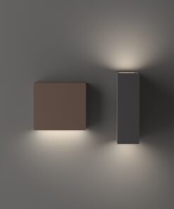 IDEAL LUX Επιτοίχιο Φωτιστικό 1XG9 IP44 Μαύρου Χρώματος – 326955