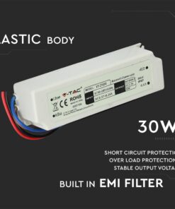 Τροφοδοτικό Αδιάβροχο IP67 DC:12V 30W V-TAC – 3271