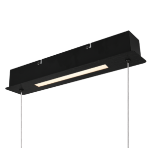 Κρεμαστό Φωτιστικό Trio Lighting  LED 38W Μαύρο Ματ Μεταλλικό Step Dimmable 4500lm  3000K – 327210332