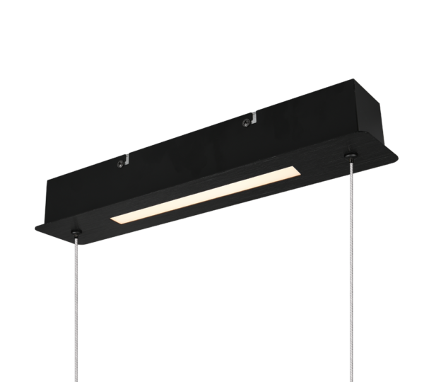 Κρεμαστό Φωτιστικό Trio Lighting  LED 38W Μαύρο Ματ Μεταλλικό Step Dimmable 4500lm  3000K – 327210332
