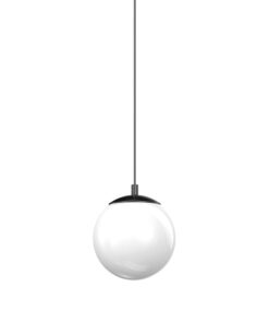 IDEAL LUX Κρεμαστό Φωτιστικό Ράγας EGO LED 9W 3000K Μαύρου Χρώματος – 327525