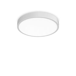 IDEAL LUX Φωτιστικό Οροφής RAY LED 43W 3000K IP44 Λευκού Χρώματος – 327693