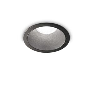 IDEAL LUX Χωνευτό Φωτιστικό Σποτ GAME LED 11W 3000K IP65 Μαύρου Χρώματος – 327754
