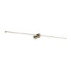 IDEAL LUX Επιτοίχιο Φωτιστικό FILO LED 16W 3000K IP44 Χρυσού Χρώματος – 327785