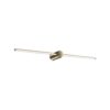 IDEAL LUX Επιτοίχιο Φωτιστικό FILO LED 13W 3000K IP44 Χρυσού Χρώματος – 327792