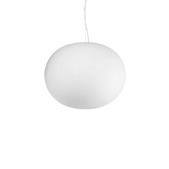 IDEAL LUX Κρεμαστό Φωτιστικό COTTON 1xE27 Λευκού Χρώματος – 297767