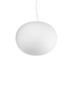 IDEAL LUX Κρεμαστό Φωτιστικό COTTON 1xE27 Λευκού Χρώματος – 297767