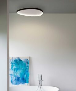 IDEAL LUX Φωτιστικό Οροφής GEMINI PL LED 23W 3000K Μαύρο Χρώματος – 328027