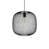 IDEAL LUX Κρεμαστό Φωτιστικό NET 1xE27 Μαύρου Χρώματος – 328126