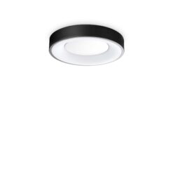 IDEAL LUX Φωτιστικό Οροφής PLANET LED 17W 3000K Μαύρου Χρώματος – 328140