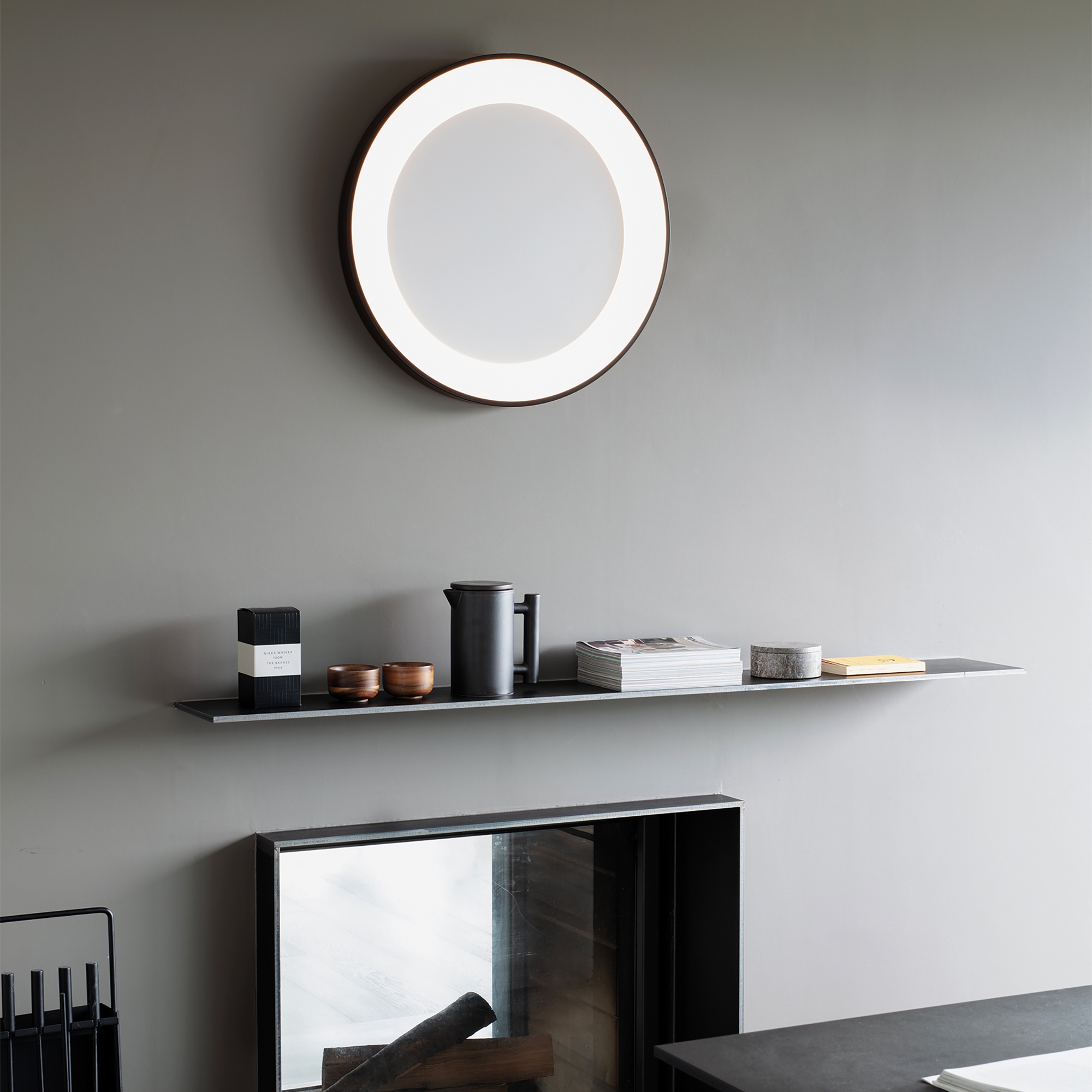 IDEAL LUX Φωτιστικό Οροφής PLANET LED 28W 3000K Μαύρου Χρώματος – 328157