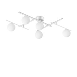IDEAL LUX Φωτιστικό Οροφής ATLAS 5xG9 Λευκού Χρώματος – 328225
