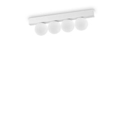 IDEAL LUX Φωτιστικό Οροφής PING PONG LED 12W 3000K Λευκού Χρώματος – 328232